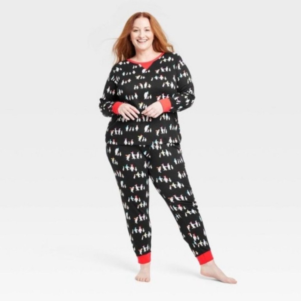 Wondershop Women’s Penguin Pajamas 4X